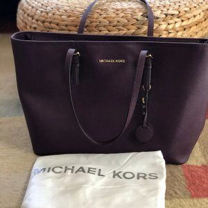 Michael Kors Plum Tote